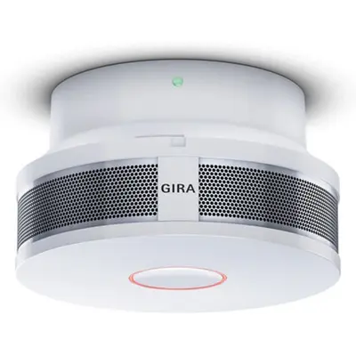 Gira Rauchmelder und Wärmemelder 230V 9V Dual Q (233702)