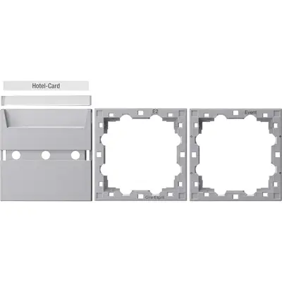 Gira zub. Hotel-Card System 55 F Alu (810626)