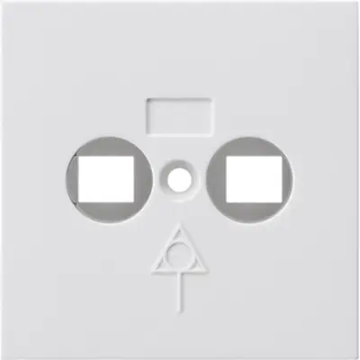 Gira abdeckung Potenzialausgleich-Dose System 55 Reinweiß (810903)