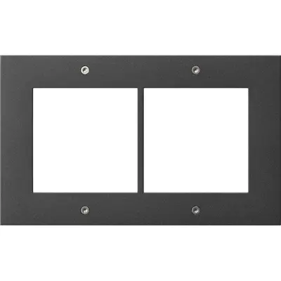 Gira designrahmen 2-fach Türstation AP Gira TX44 Anthrazit (850267)