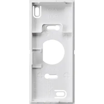 Gira montagepl. Wohnungsstation Video AP System 55 Reinweiß (851003)