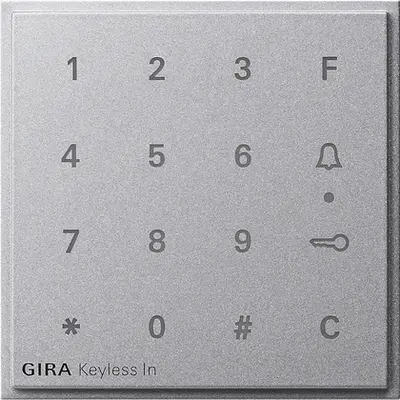 Gira aufsatz Codetastatur Gira TX44 F Alu (851365)