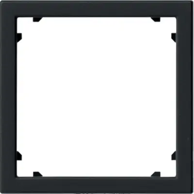 Gira adapterrahmen quadr. 45 x 45 mm System 55 Schwarz m (0283005)