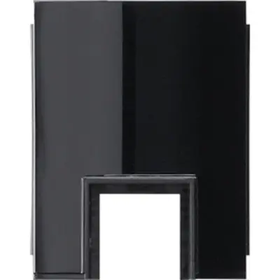 Gira Studio Adapter leitungseinführung 1-fach für kanal 15x15 mm schwarz (0008055)