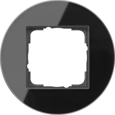 Gira Studio Abdeckrahmen 1-fach schwarz (0211135)