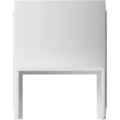 Gira Studio Adapter leitungseinführung 1-fach für kanal 20x30 mm weiß (0017053)