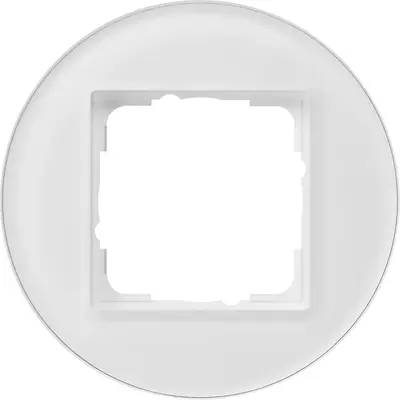 Gira Studio Abdeckrahmen 1-fach weiß (0211130)