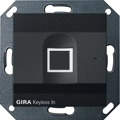 Gira Keyless In Fingerprint-Leseeinheit System 55 Schwarz matt (2617005)