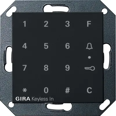 Gira Gira Keyless In Codetastatur System 55 Schwarz m (2605005)