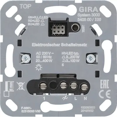Gira System 3000 elektronische Schalter (540500)