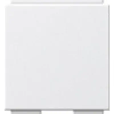 Gira uni-Blindabdeckung abdeckung MJ 2-fach 30° + BSF System 55 Reinweiß (264503)