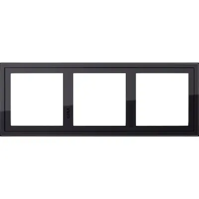 Gira montageadapter 3-fach Gira E2 Schwarz (131305)