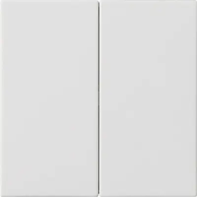 Gira System 3000 Bedienaufsatz 2fach für Tastdimmer 2fach System 55 weiß matt (536227)