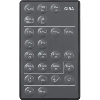 Gira IR-Fernbedienung PIR 3 Zubehör (237300)