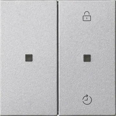 Gira eNet Funk bedienaufsatz System 3000 Memory System 55 aluminium matt (549326)