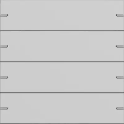 Gira Wippenset 4fach für Tastsensor 4 grau matt (5024915)