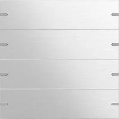Gira Wippenset 4fach für Tastsensor 4 aluminium (502417)