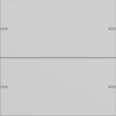 Gira wippenset 2-fach Tastsens.4 TS4 Grau m(lack.) (5022915)