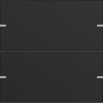 Gira wippenset 2-fach Tastsens.4 TS4 Schwarz m(lack.) (5022905)