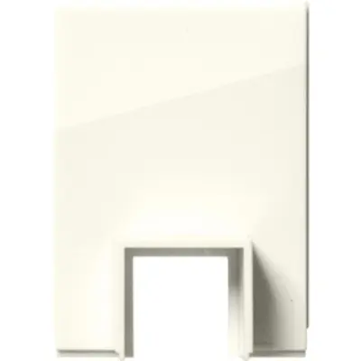 Gira adapter zur Leitungseinführung für Kanal 15 x 15 mm System 55 creme glänzend (106901)