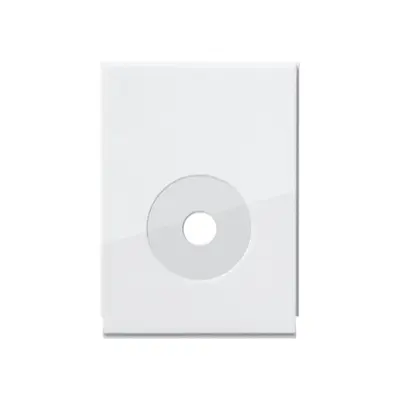 Gira adapter zur Leitungseinführung System 55 weiß glänzend (106503)