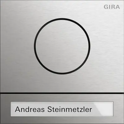 Gira türstationsmod. System 106 Edelstahl V4A (5565914)