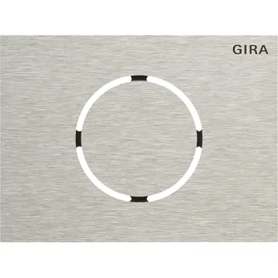 Gira frontpl. Türstationsmodul System 106 Edelstahl (5579920)