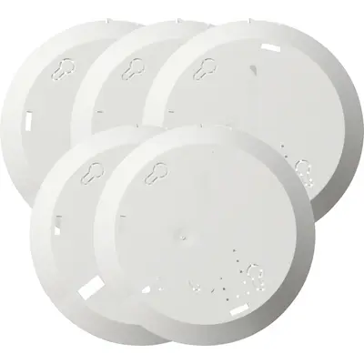 Gira Montageplatten für Rauchmelder Dual Q 5er-Set (845000)