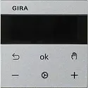 Gira System 3000 Thermostatknopf Display Bluetooth System 55 aluminium matt (539426)