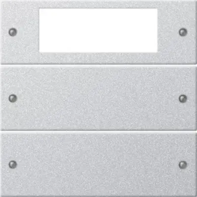 Gira wippenset 2-fach Plus System 55 F Alu(lack.) (219226)