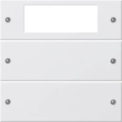 Gira wippenset 2-fach Plus System 55 Reinweiß(lack.) (219203)