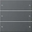 Gira wippenset 3-fach System 55 Anthrazit(lack.) (218328)
