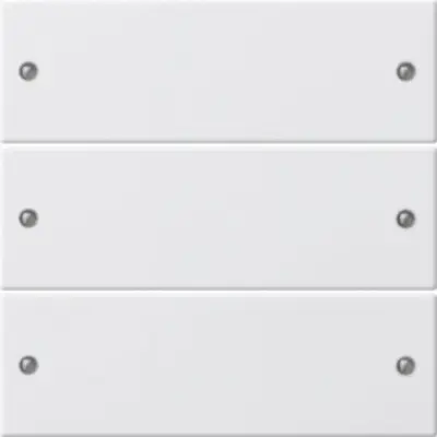 Gira wippenset 3-fach System 55 Reinweiß(lack.) (218303)