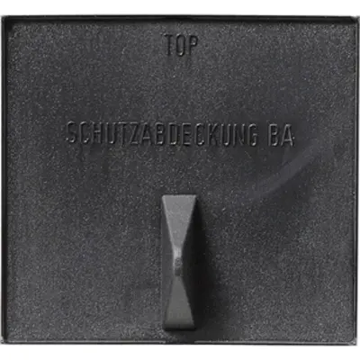 Gira schutzabdeckung Busankoppler Zubehör Schwarz (001501)