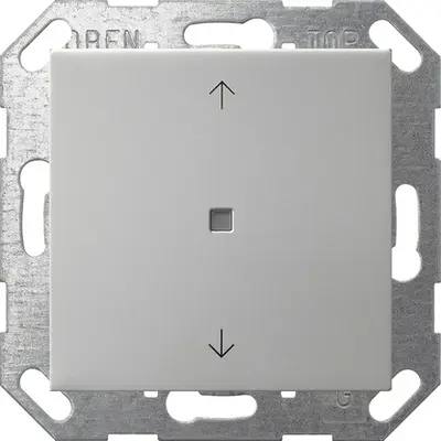 Gira KNX Taster Wippe 1-fach Pfeile System 55 Edelstahl (5172600)