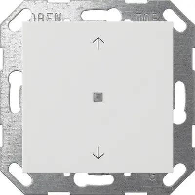 Gira KNX Taster Wippe 1-fach Pfeile System 55 Reinweiß m (517227)
