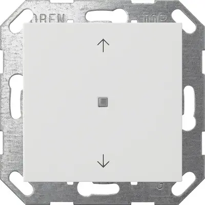 Gira KNX Taster Wippe 1-fach Pfeile System 55 Reinweiß (517203)