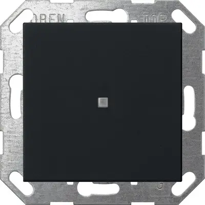 Gira Taster mit Schaltwippe 1-fach schwarz matt für Gira One und KNX-System (5171005)