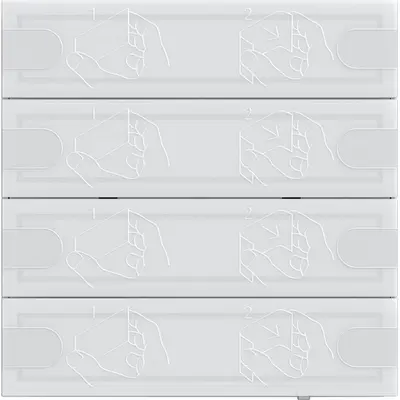 Gira KNX Tastsensor 4V TS4 weiß (5004003)