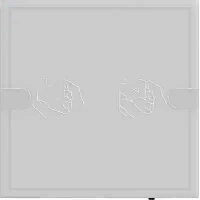 Gira KNX Tastsens.4 Komfort 1-fach TS4 Anthrazit (5001028)