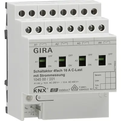 Gira Schaltaktor 4V16AC DRA KNX (104500)