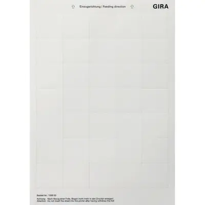 Gira Textfeld Tastsensor 2 Plus KNX (108900)