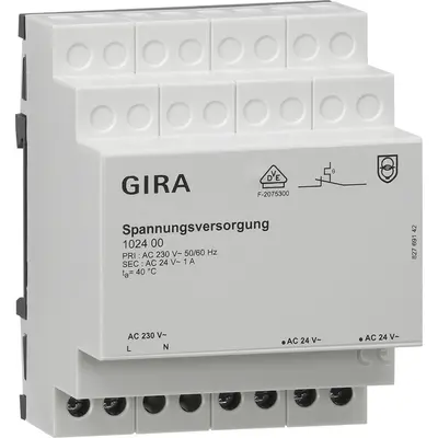 Gira spannungsvers. AC 24 V 1 A REG Zubehör (102400)