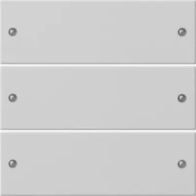 Gira wippenset 3-fach System 55 Grau m(lack.) (2183015)