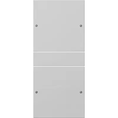 Gira wippenset 2-fach (1+1) System 55 Grau m(lack.) (2182015)