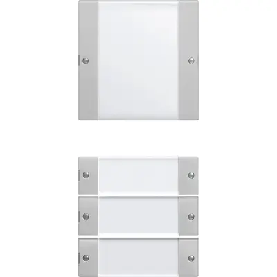 Gira wippenset 4-fach (1+3) BSF System 55 Klar/Grau m (2134015)