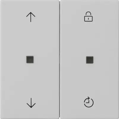 Gira System 3000 Bedienaufsatz Memory Pfeilsymbole System 55 grau matt (5363015)