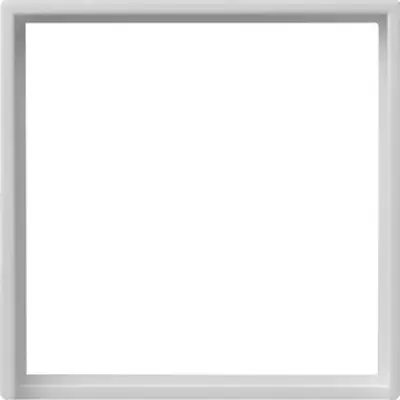 Gira adapterrahmen quadr. 50 x 50 mm System 55 Grau m (0282015)