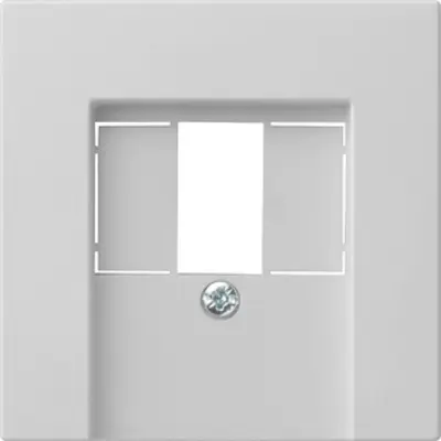 Gira Abdeckung für TAE und USB System 55 grau matt (0276015)