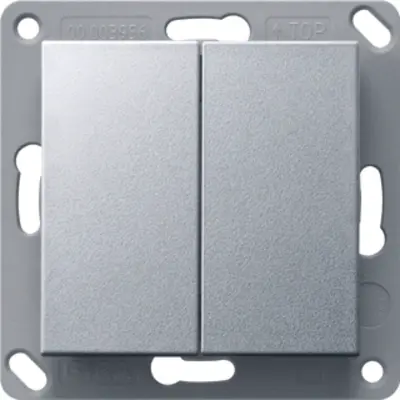 Gira Bluetooth Wandsender 2fach System 55 aluminium matt (246226)